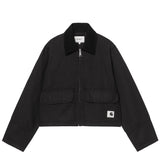 Carhartt WIP W' PRESCOTT JACKET, Black Garment Dyed
