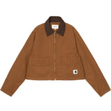 Carhartt WIP W' PRESCOTT JACKET, Hamilton Brown/Tobacco Garment Dyed