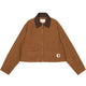 Carhartt WIP W' PRESCOTT JACKET, Hamilton Brown/Tobacco Garment Dyed