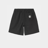 Carhartt WIP W' TOLAND SHORT STRIPE, Black