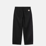 Carhartt WIP BRADY PANT, Black Rinsed