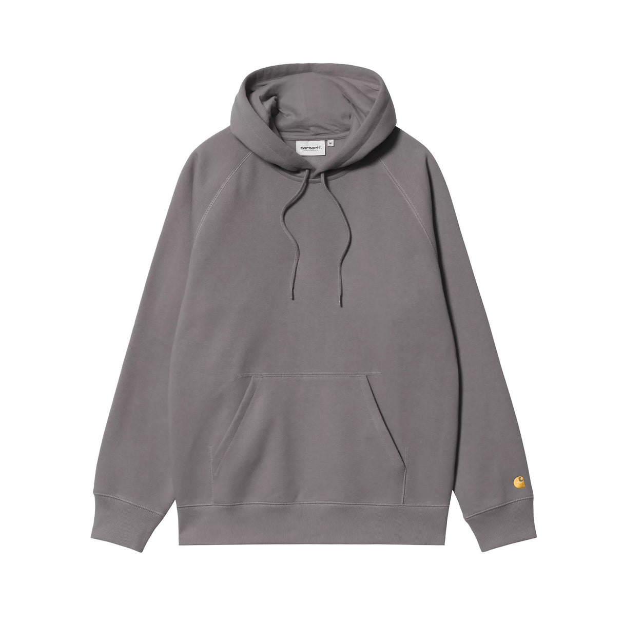 Carhartt WIP HOODED CHASE SWEATSHIRT, Porphyry/Gold