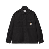 KELLY SHIRT JACKET, Black Rinsed
