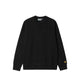 Carhartt WIP CHASE SWEATSHIRT, Black/Gold