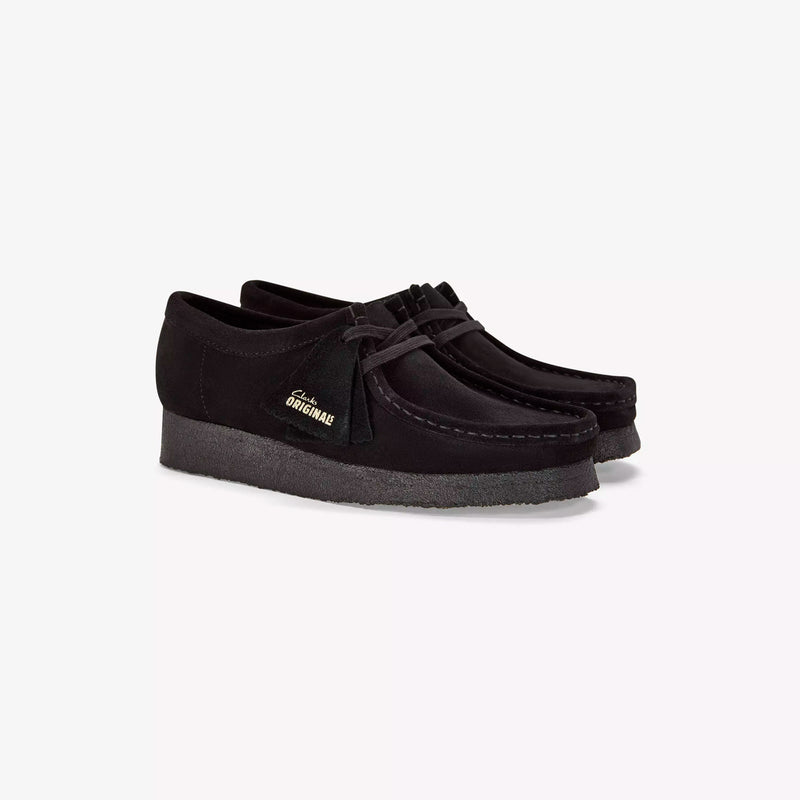 Clarks Originals WALLABEE, Black Suede