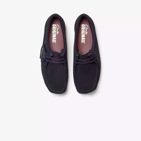 Clarks Originals WALLABEE, Black Suede