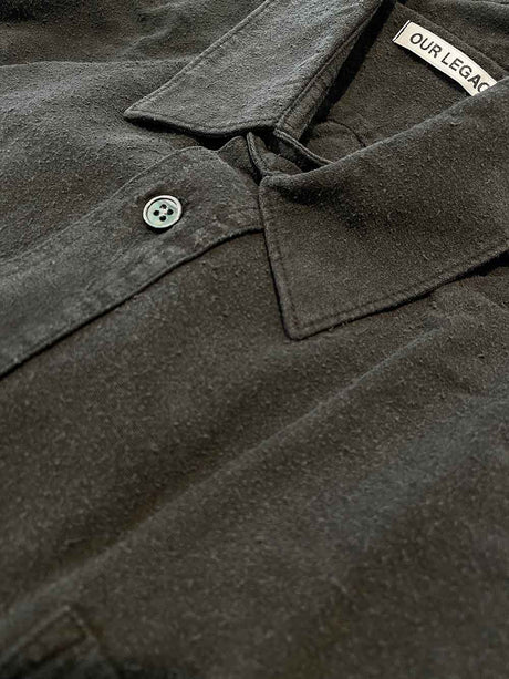 Our Legacy CLASSIC SHIRT, Black Silk