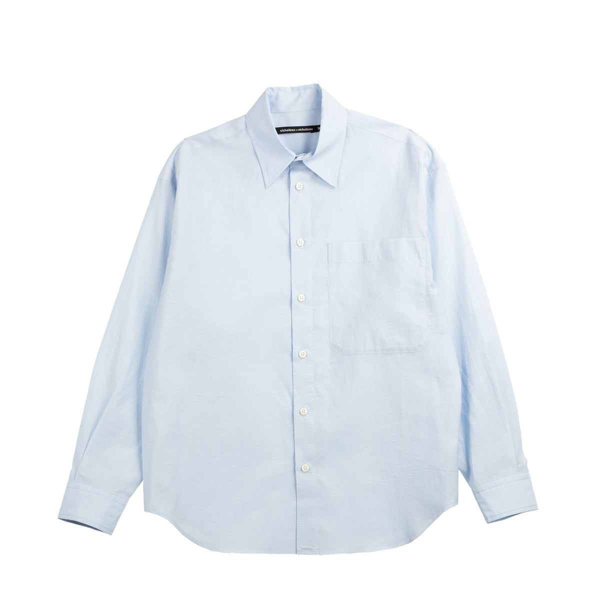 Nicholson & Nicholson CLEA SILK SHIRT, Sax