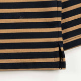 Nicholson & Nicholson COAST L/S T-SHIRT, Navy/Beige