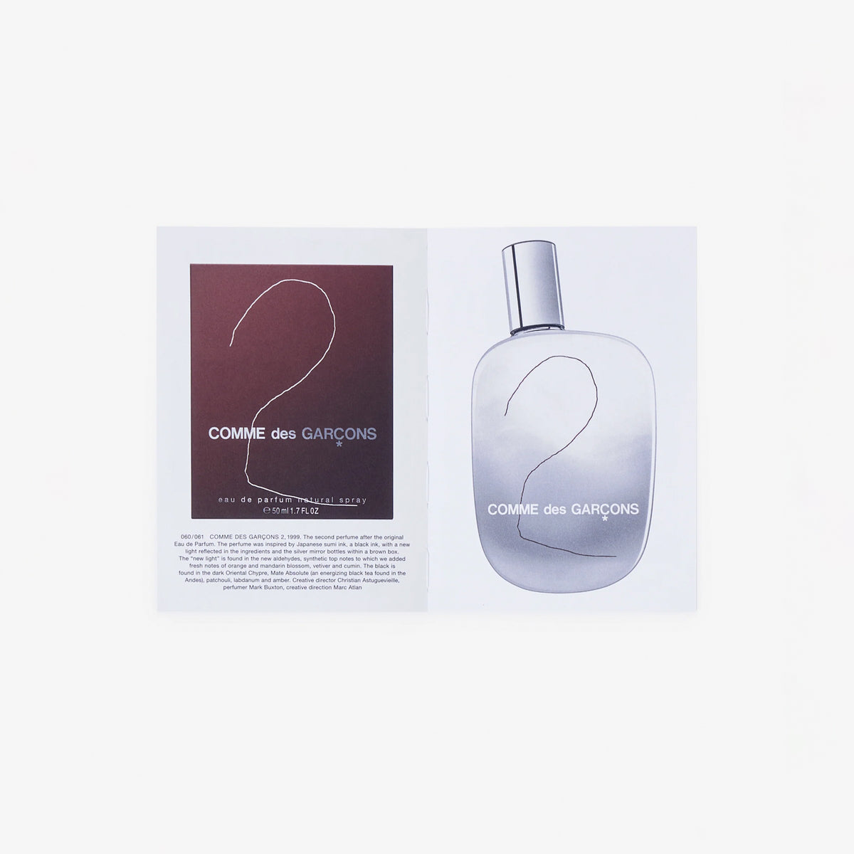 Comme des Garçons PARFUMS 1994-2027 THE SMALL BOOK BY DINO SIMONETT