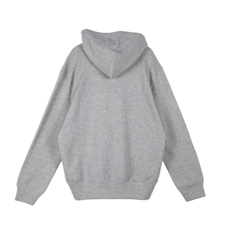Comme des Garçons PLAY HOODED SWEATSHIRT WITH ZIP, Grey - Image 2