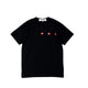 Comme des Garçons PLAY PRINTED HEART T-SHIRT, Black