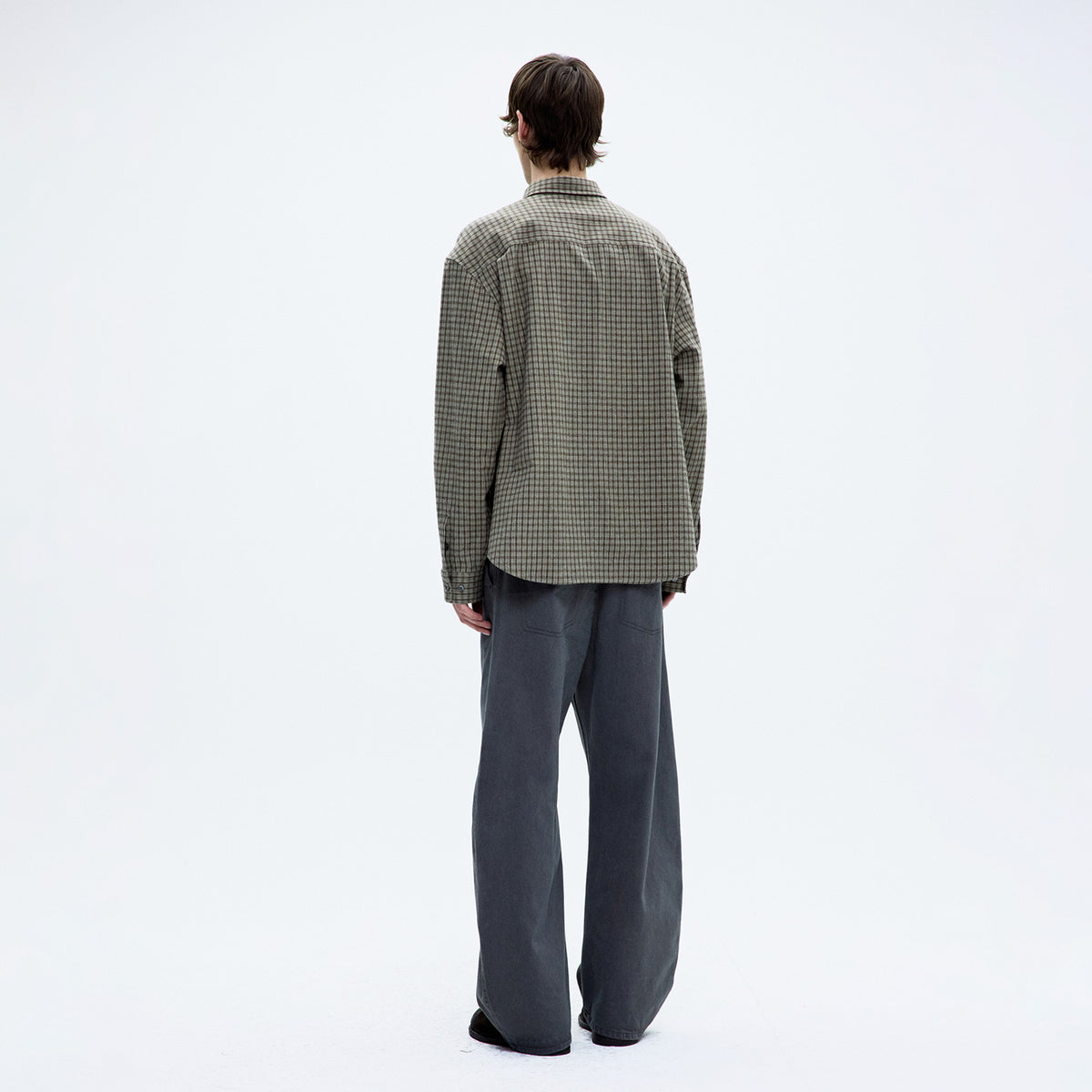 Coor GUN CLUB CHECK SHIRT, Sand Green