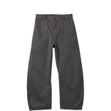 Coor MOLESKIN HIGH WAIST CURVE PANTS, Washed Charcoal