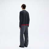Coor MOLESKIN HIGH WAIST CURVE PANTS, Washed Charcoal