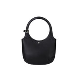 courrèges HOLY LEATHER BAG, Black
