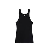 TOTEME CURVED RIB TANK, Black