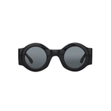 Linda Farrow X Dries Van Noten ROUND SUNGLASSES, Black
