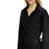 Diesel D-ELPHI-LONG DRESS, Black