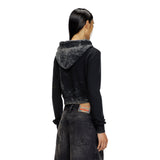 Diesel F-SLIMMY-HOOD-P5, Black