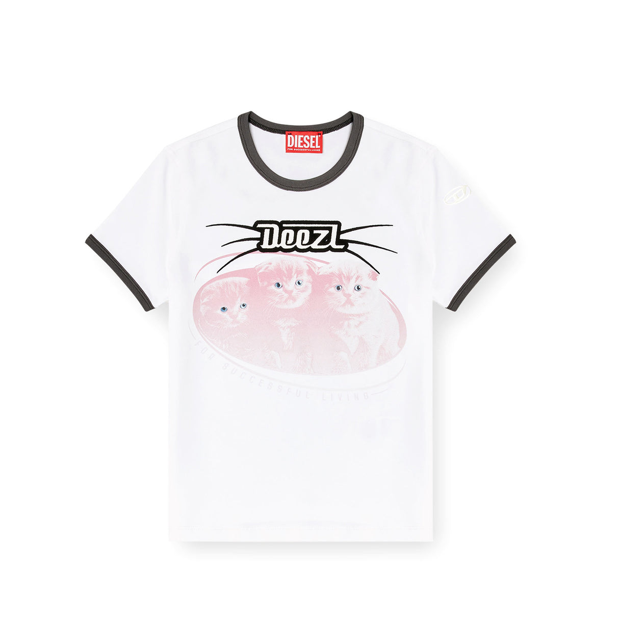 Diesel T-UNCUTIES-LONG-R13, White