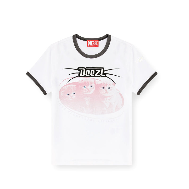 Diesel T-UNCUTIES-LONG-R13, White