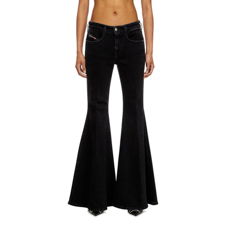 Diesel FLARE JEANS1970 D-BLEESS, Black
