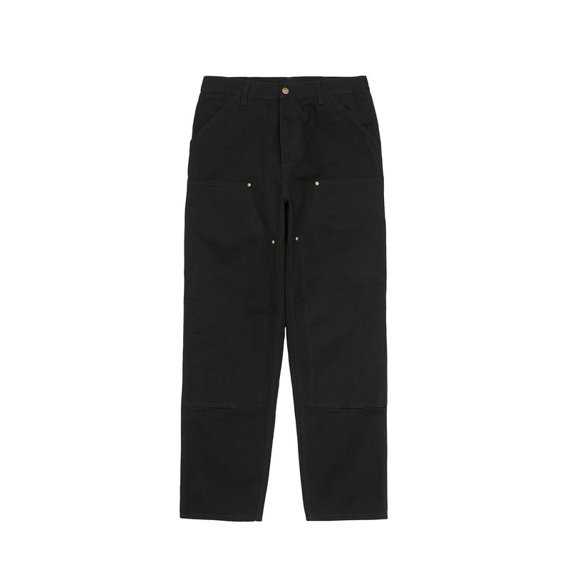 Carhartt WIP DOUBLE KNEE PANT, Black (Rinsed)
