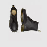 Dr. Martens 1460 GREASY LEATHER LACE UP BOOTS, Black