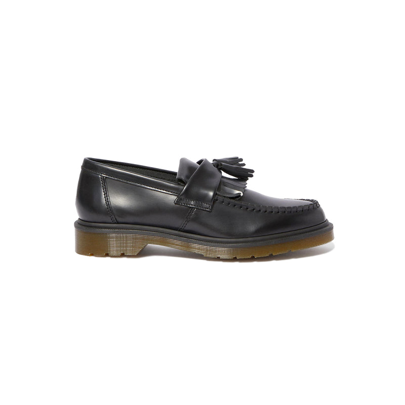 Dr. Martens ADRIAN SMOOTH LEATHER TASSEL LOAFER, Black