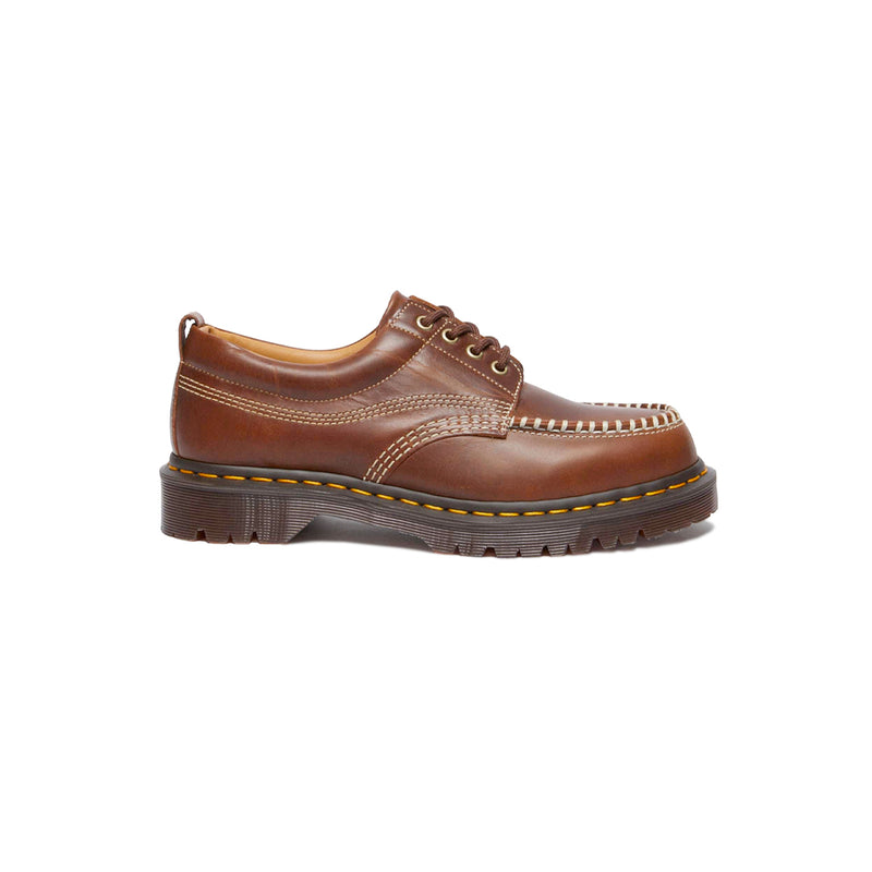 Dr. Martens LOWELL LEATHER MOC TOE SHOES, Butterscotch