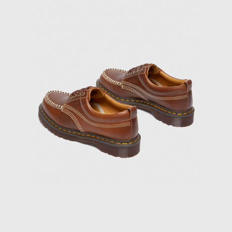 Dr. Martens LOWELL LEATHER MOC TOE SHOES, Butterscotch