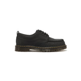 Dr. Martens LOWELL 4 EYE CRAZY HORSE LEATHER MOC TOE, Black