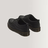 Dr. Martens LOWELL 4 EYE CRAZY HORSE LEATHER MOC TOE, Black
