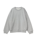 Gray sweatshirt on a white background