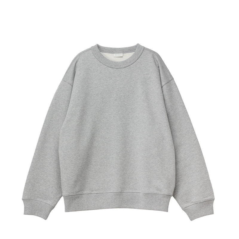 Gray sweatshirt on a white background