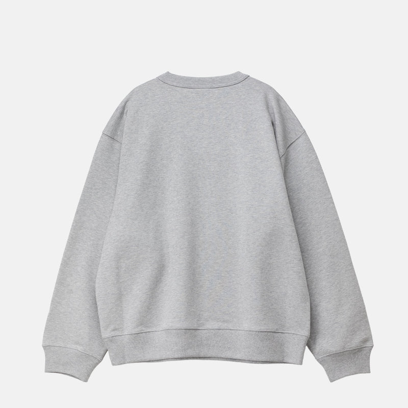 Dries Van Noten HAX 3611 SWEATSHIRT, Grey Melange