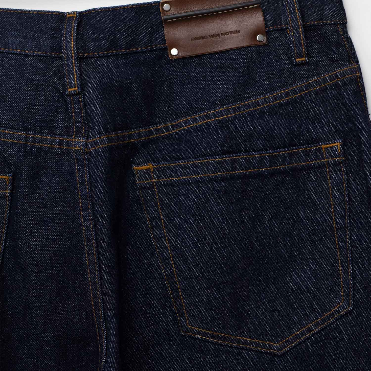 Dries Van noten PINE DENIM 3384 PANTS, Indigo – Beamhill