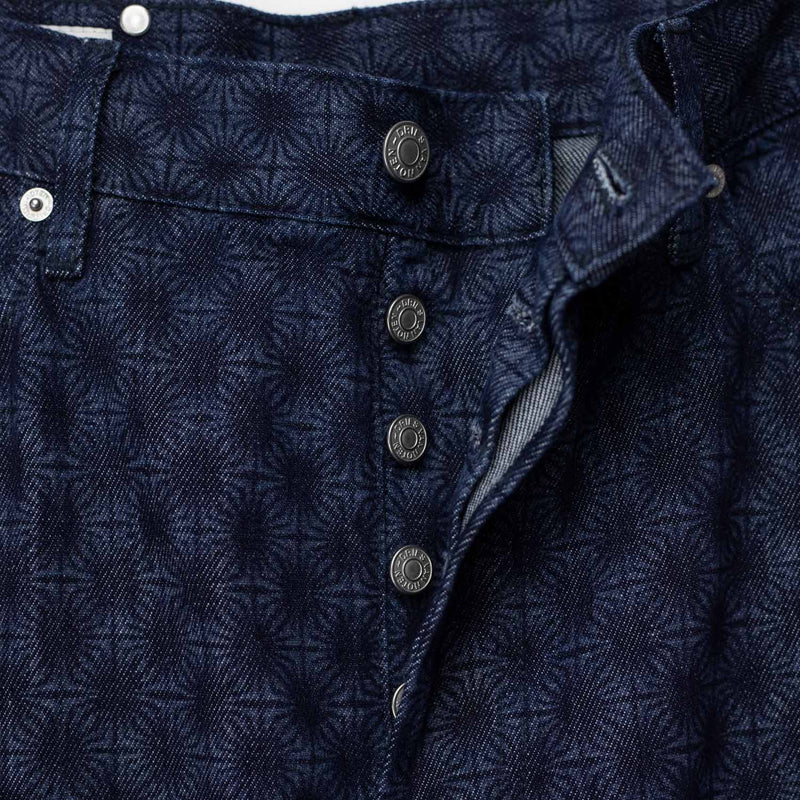 Dries Van Noten PINE DENIM 3387 PANTS, Dessin B