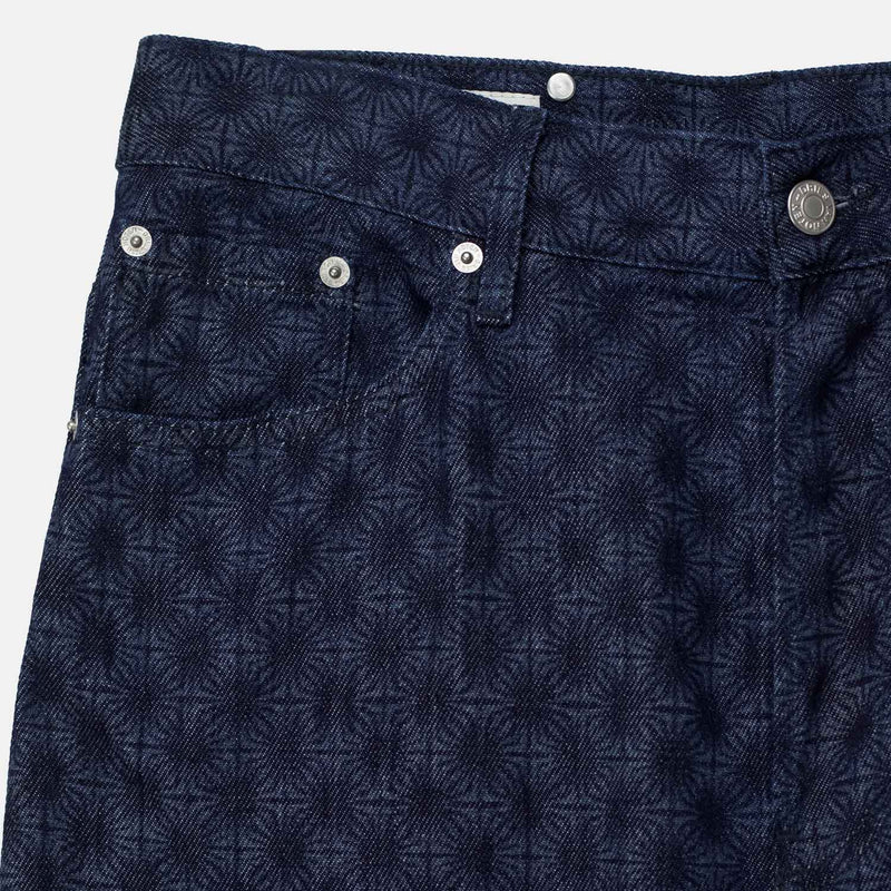 Dries Van Noten PINE DENIM 3387 PANTS, Dessin B