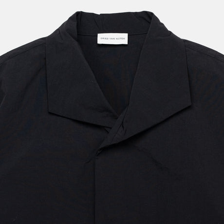 Dries Van Noten 3313 CRUZ WATER REPELLENT SHIRT, Black