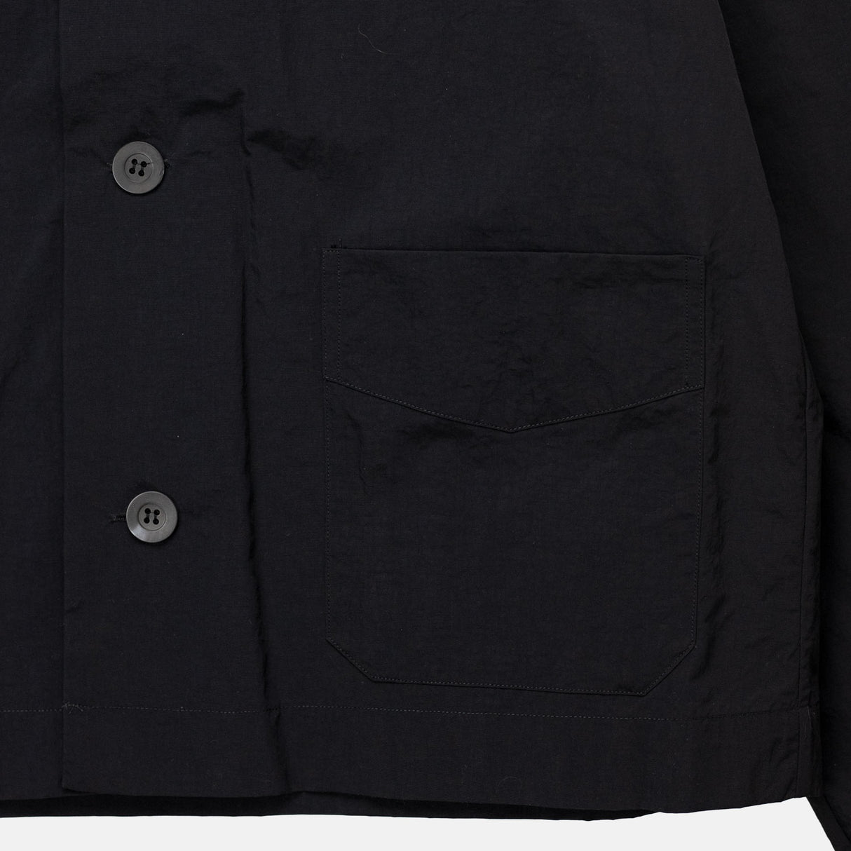 Dries Van Noten 3313 CRUZ WATER REPELLENT SHIRT, Black