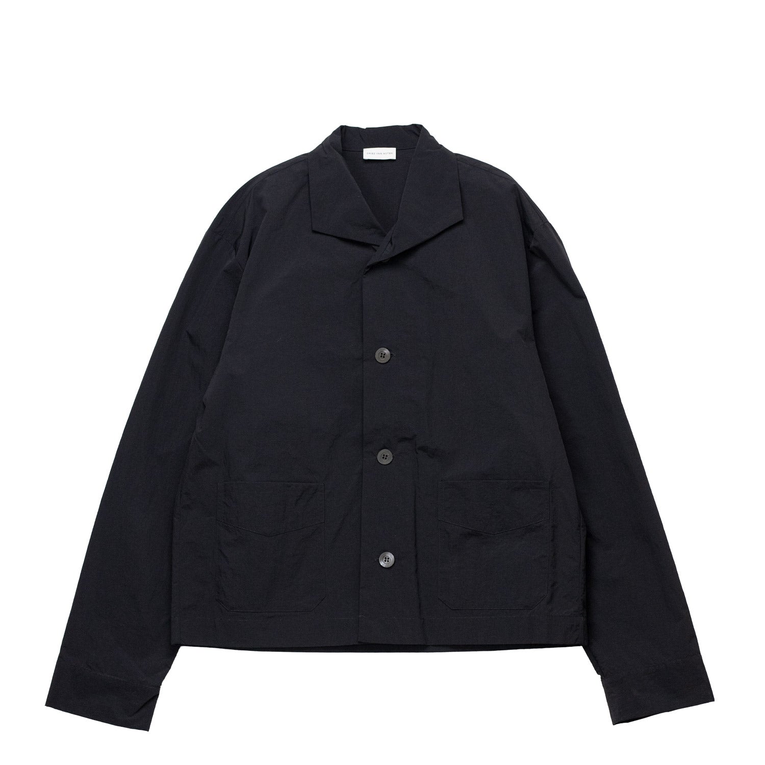 Dries Van Noten 3313 CRUZ WATER REPELLENT SHIRT, Black – Beamhill