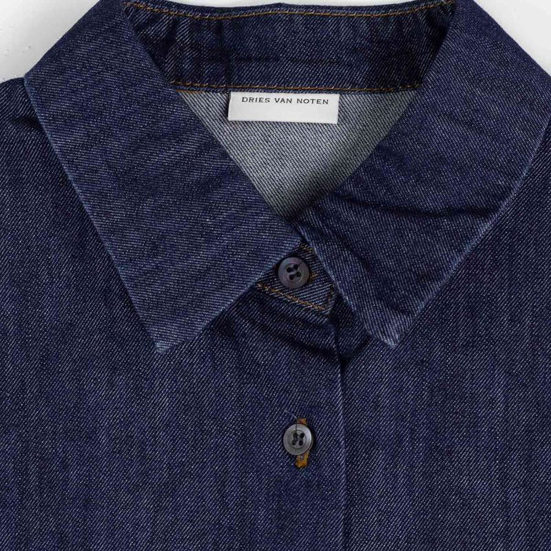Dries Van Noten CASIO DENIM 1553 SHIRT, Indigo