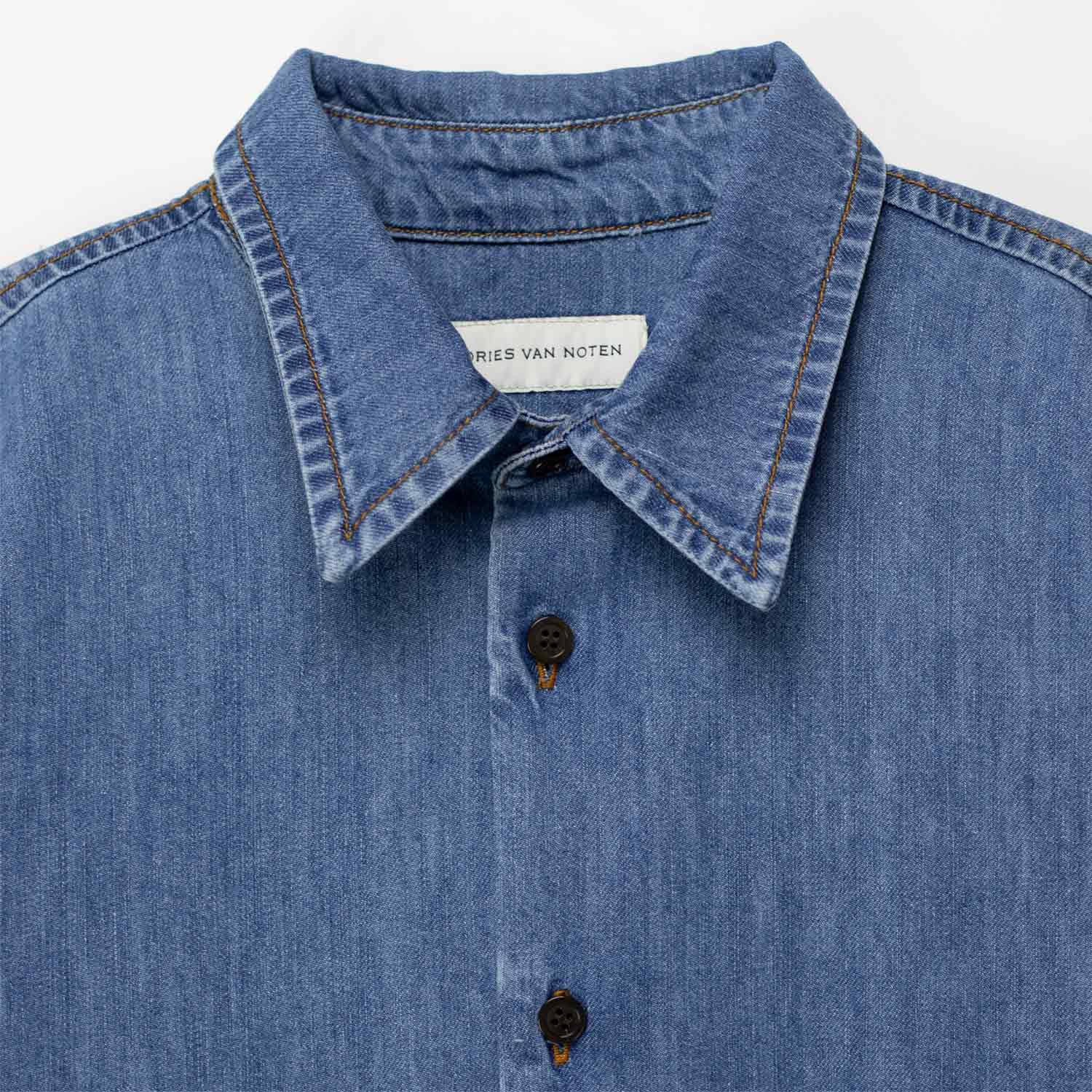 Dries Van Noten CROOM DEN 3386 SHIRT, Light Blue – Beamhill