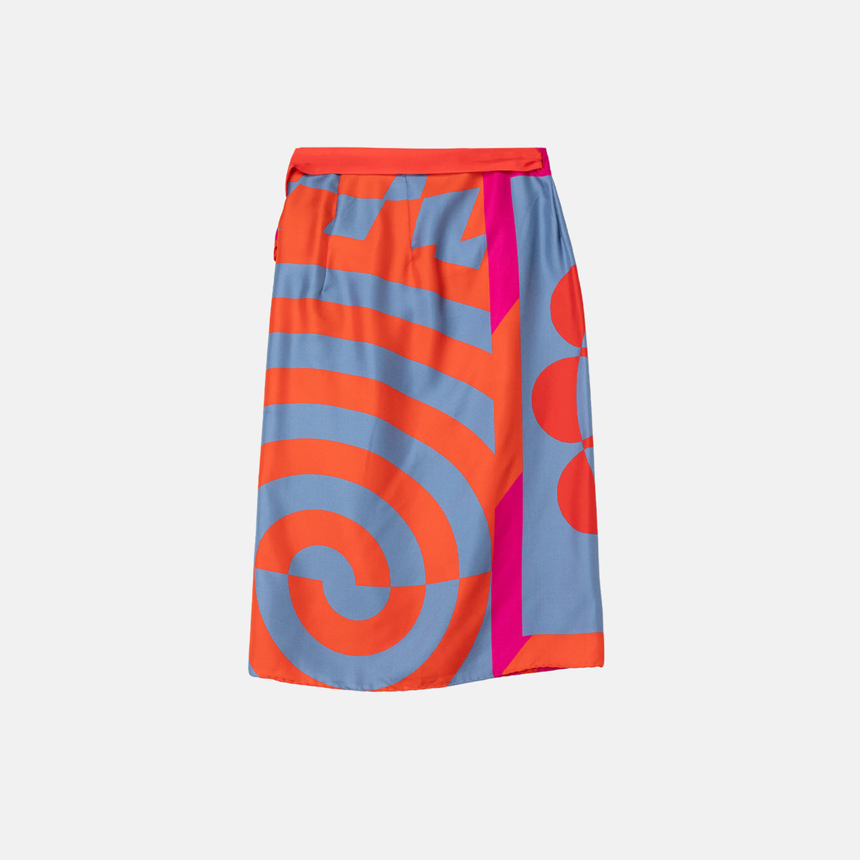 Dries Van Noten 3059 WRAP SCARF-SKIRT, Dessin A