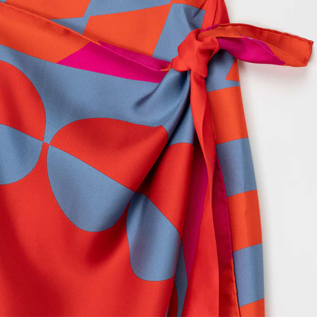 Dries Van Noten 3059 WRAP SCARF-SKIRT, Dessin A