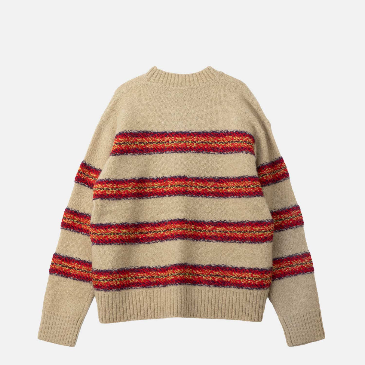 Dries Van Noten STRIPED SWEATER, Ecru