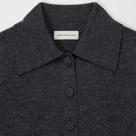 Dries Van Noten TIGRE 2704 CARDIGAN, Dark Grey