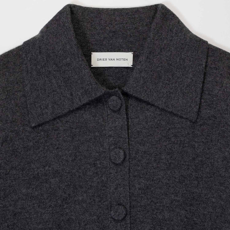 Dries Van Noten TIGRE 2704 CARDIGAN, Dark Grey